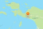 Gempa bermagnitudo 4,5 berpusat di darat, sekitar 7 kilometer tenggara Deiyai, Papua Tengah, Senin pagi, 12 Oktober 2026.