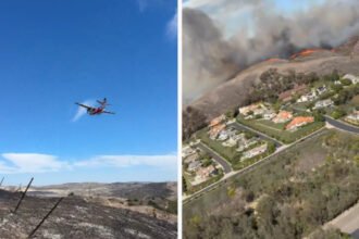 Kebakaran hutan melanda sejumlah wilayah California Selatan dan memicu evakuasi ribuan warga di tengah ancaman angin kencang.