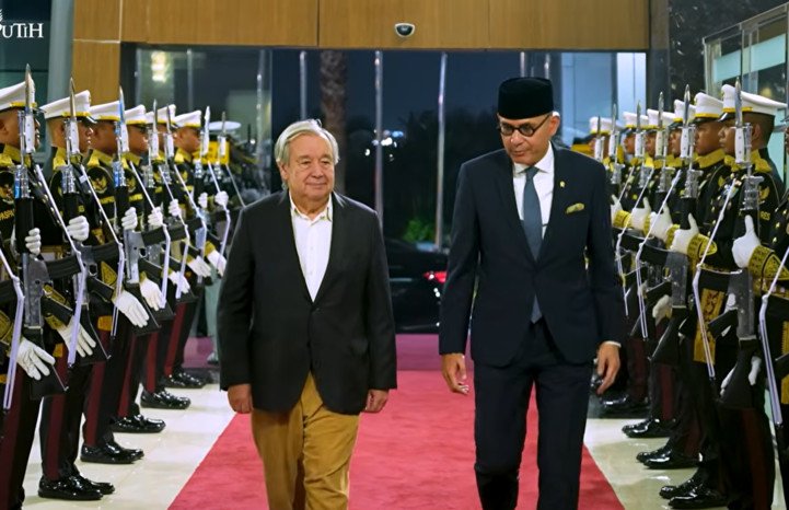 Sekjen PBB Antonio Guterres memulai kunjungan kerja ke Indonesia pada 17–19 Oktober 2026 untuk memperkuat kerja sama multilateral dan memberikan penghormatan kepada personel penjaga perdamaian Indonesia.
