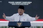 Presiden Prabowo Subianto menyoroti swasembada pangan sebagai salah satu pencapaian utama pemerintahannya saat membuka Sidang Kabinet Paripurna di Istana Merdeka, Jakarta, Rabu (21/10/2026).