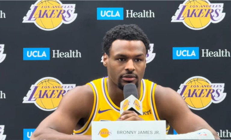 Bronny James semakin tersisih dari rotasi Los Angeles Lakers setelah Jaden Hardy mendapat kesempatan bermain di tengah absennya sejumlah pemain.