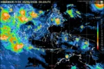 Prakiraan cuaca BMKG Jumat, 30 Oktober 2026, menunjukkan hujan ringan mendominasi sejumlah ibu kota provinsi, dengan potensi hujan sedang di Bandung serta hujan petir di Bengkulu dan Tanjung Pinang.