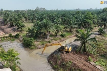 Kementerian PU mempercepat normalisasi saluran dan pengerukan sedimentasi di Lampung Selatan untuk menjaga pasokan air bagi 8.000 hektare lahan pertanian.