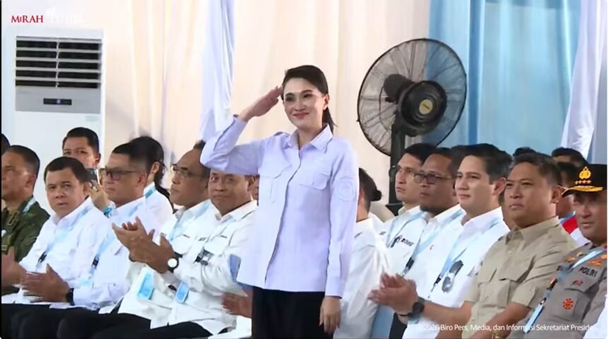 Dipanggil Prabowo, Gubernur Maluku Utara Sherly Tjoanda Disambut Tepuk Tangan Meriah