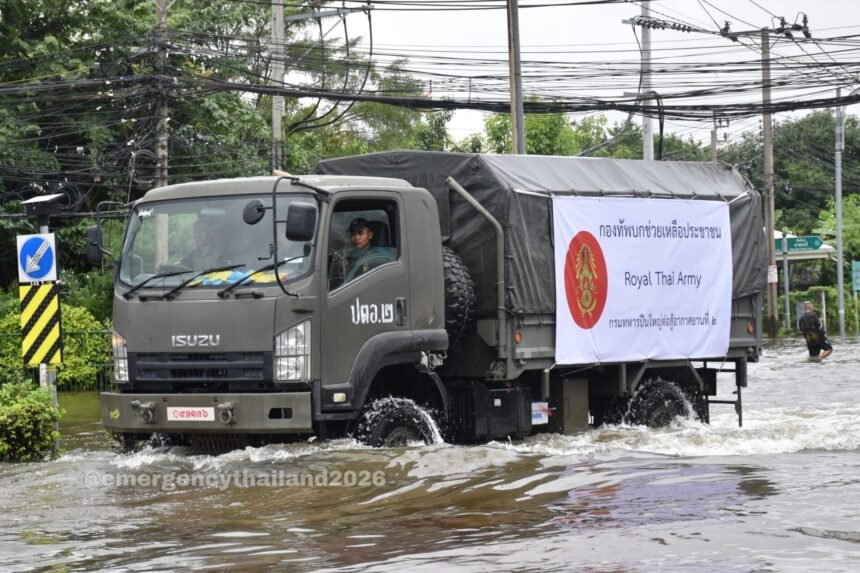 24 Orang Tewas Akibat Banjir Thailand, KBRI Sebar Hotline Darurat dan Imbau WNI Waspada Badai Susulan