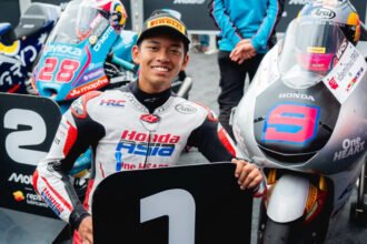 Keren! Veda Ega Pratama Jadi Pembalap Indonesia Pertama Raih Pole Position di Ajang Grand Prix